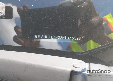 2017 Honda Civic Lx from USA, damaged, VIN SHHFK7H22HU415528